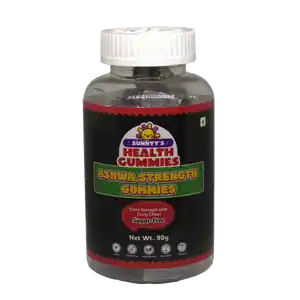 Sunnyys Health Gummies Ashwa Strength Gummies SF 90gm 30s